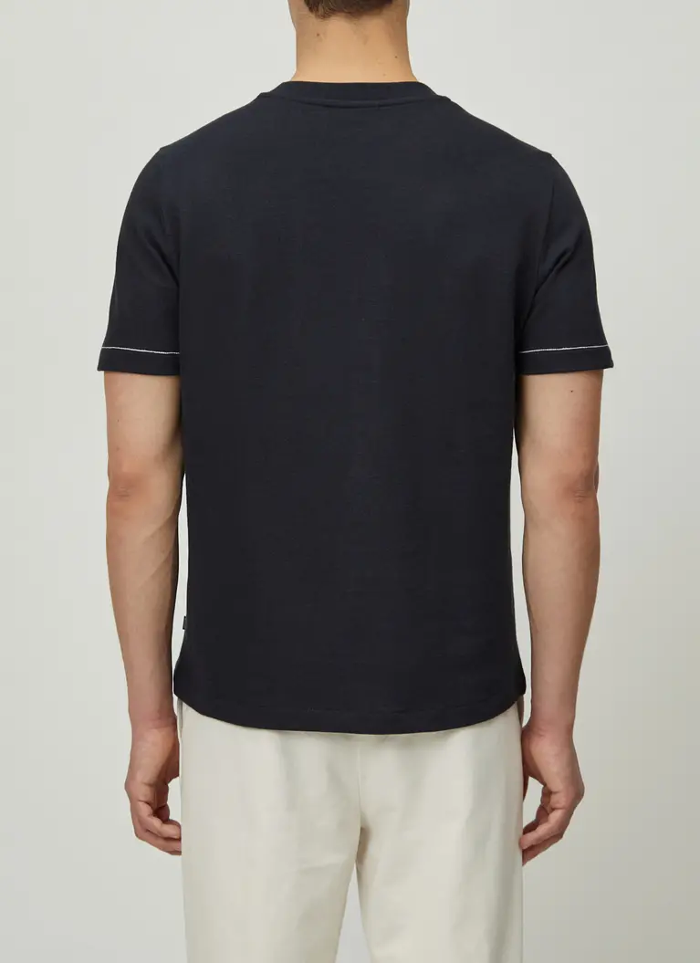 Maerz Muenchen RundhalsshirtBaumwoll-Leinen-MixArt. Nr. 661500-399 Online Shopping