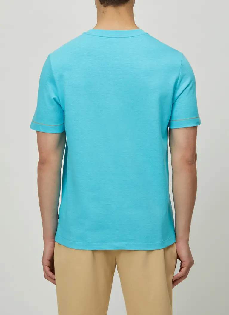 Maerz Muenchen RundhalsshirtBaumwoll-Leinen-MixArt. Nr. 661500-816 Heißer Verkauf