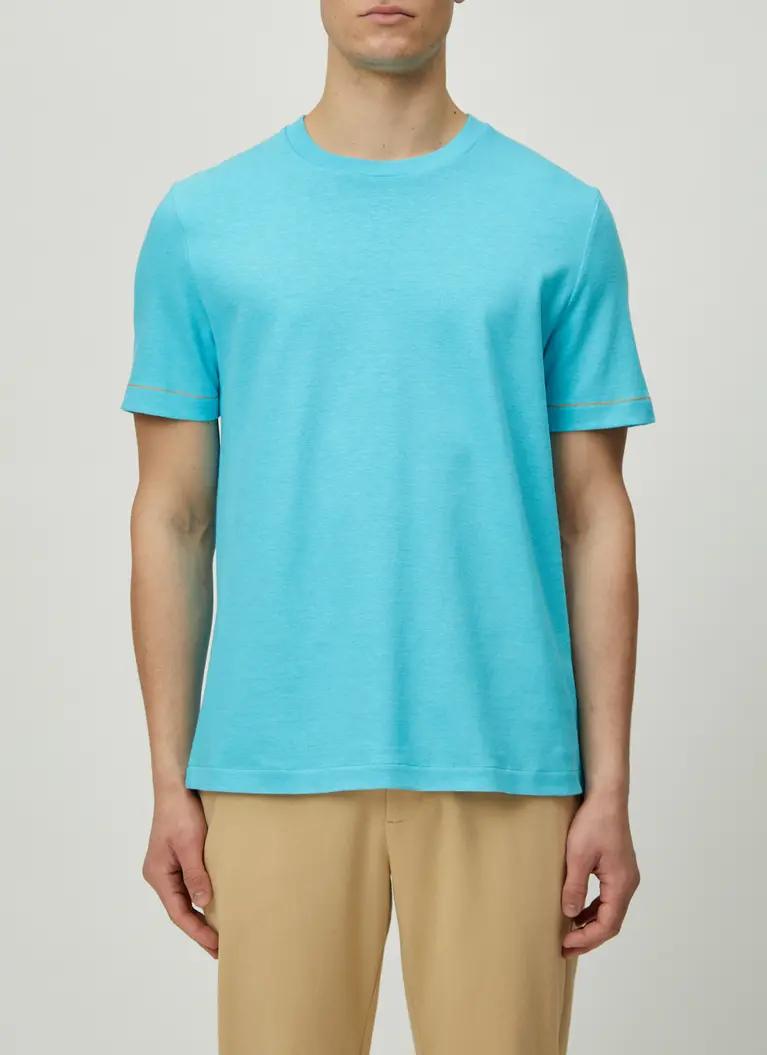 Maerz Muenchen RundhalsshirtBaumwoll-Leinen-MixArt. Nr. 661500-816 Heißer Verkauf