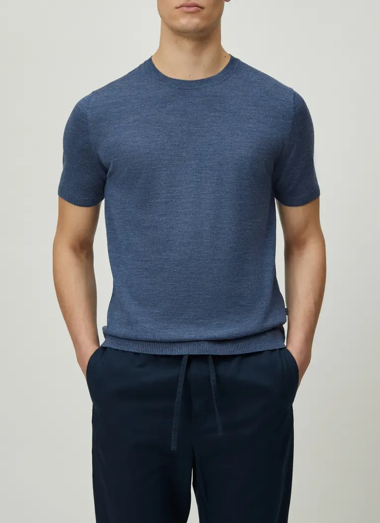 Maerz Muenchen Strickshirt100% MerinowolleArt. Nr. 402900-382 Neueste Mode