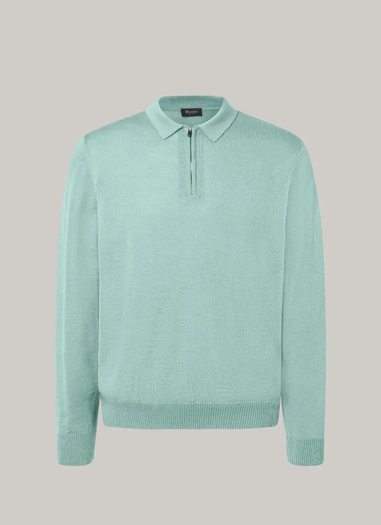 Maerz Muenchen Polokragenpullover100% MerinowolleArt. Nr. 490800-206 Neuheiten