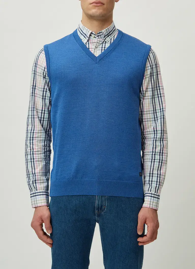 Maerz Muenchen Pullunder100% MerinowolleArt. Nr. 460000-355 VIP-Rabatte