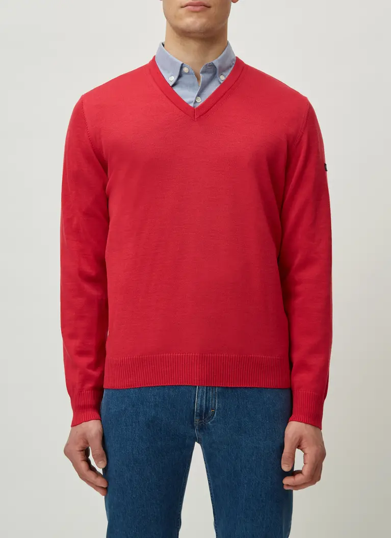 Maerz Muenchen V-Pullover100% MerinowolleArt. Nr. 490400-756 Wochenangebot