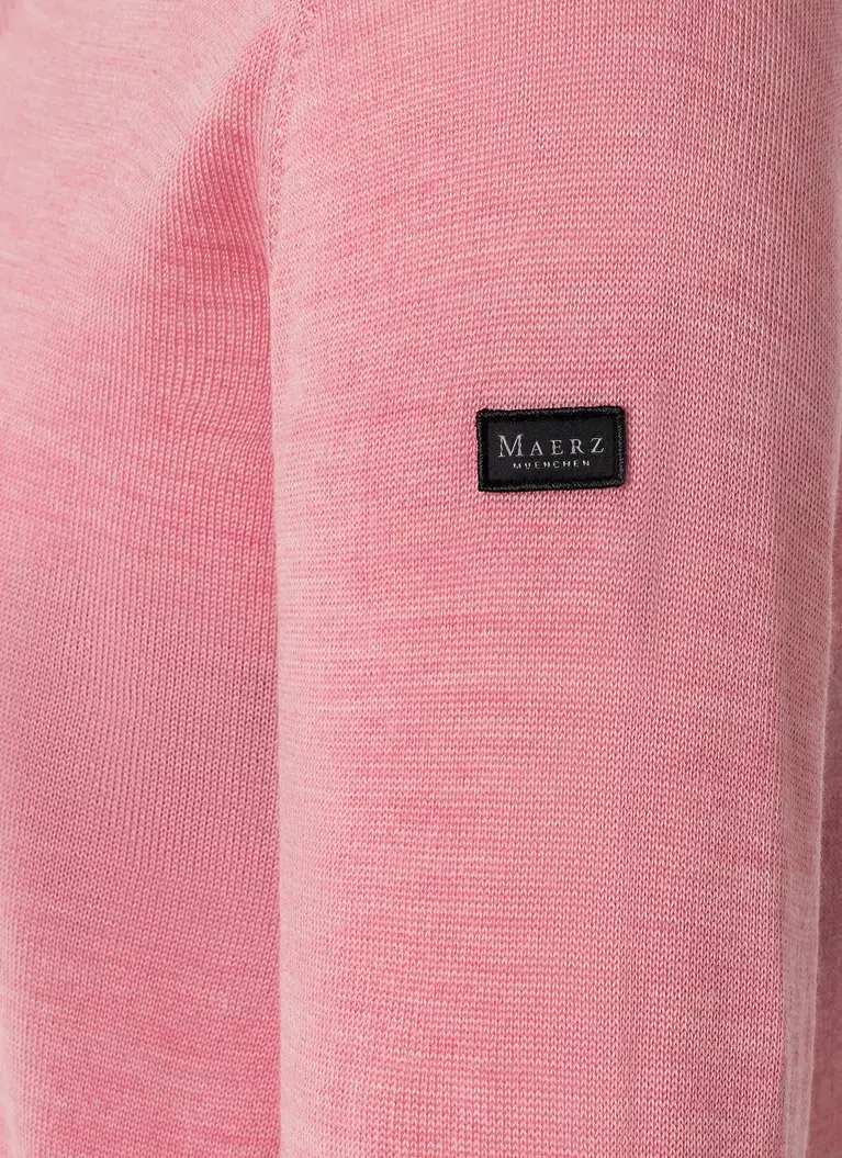 Maerz Muenchen V-Pullover100% MerinowolleArt. Nr. 490400-713 Kostenlose Rückgabe