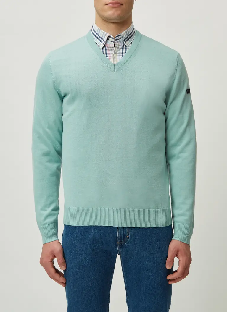 Maerz Muenchen V-Pullover100% MerinowolleArt. Nr. 490400-206 Begrenzte Freigabe