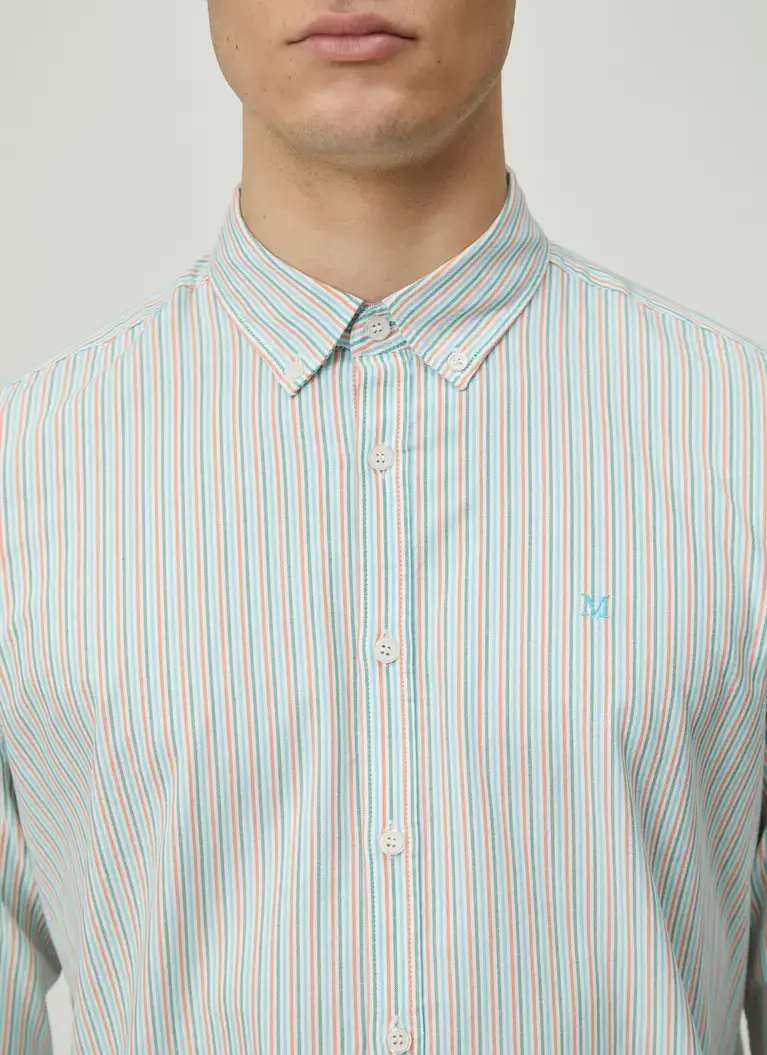 Maerz Muenchen Button Down HemdBaumwollmischungArt. Nr. 744901-678 Letzter Tag