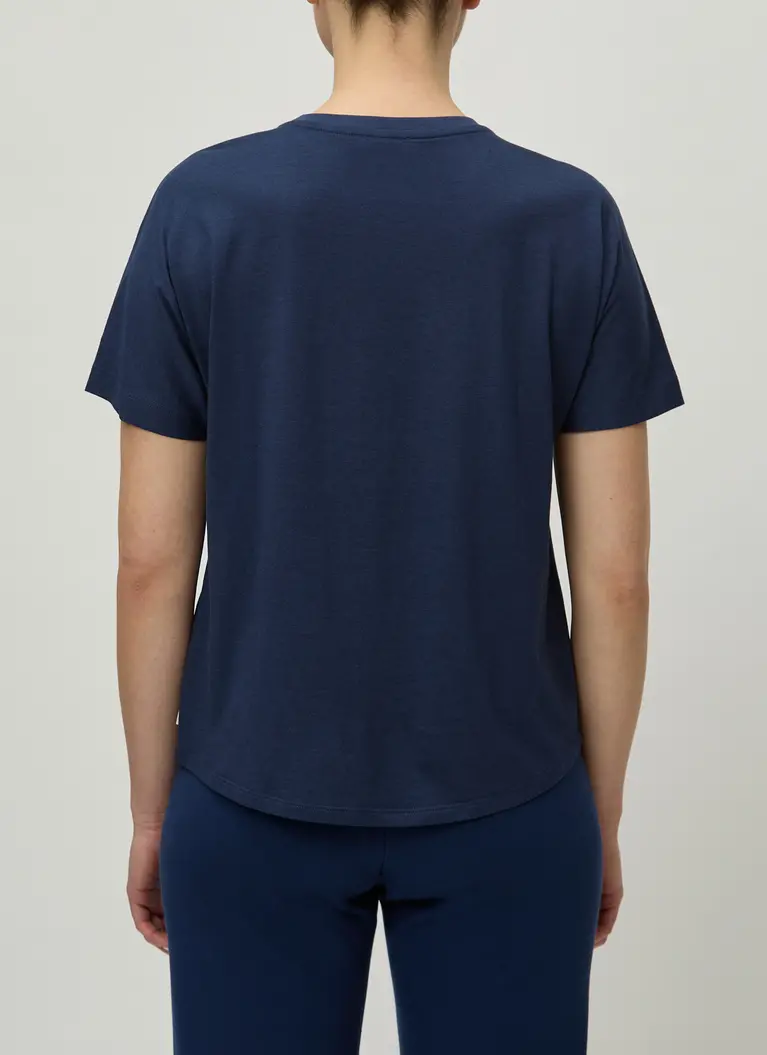 Maerz Muenchen RundhalsshirtBaumwoll-Modal-MischungArt. Nr. 125300-358 Rabatte dieses Monats