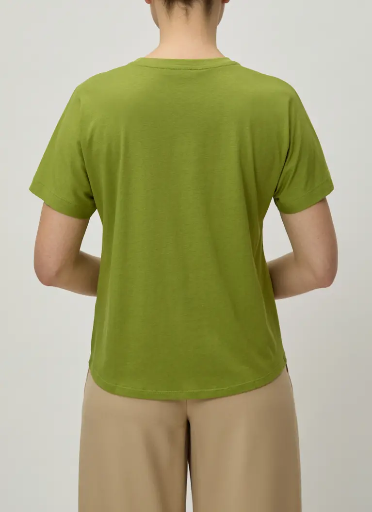 Maerz Muenchen RundhalsshirtBaumwoll-Modal-MischungArt. Nr. 125300-282 Auslauf