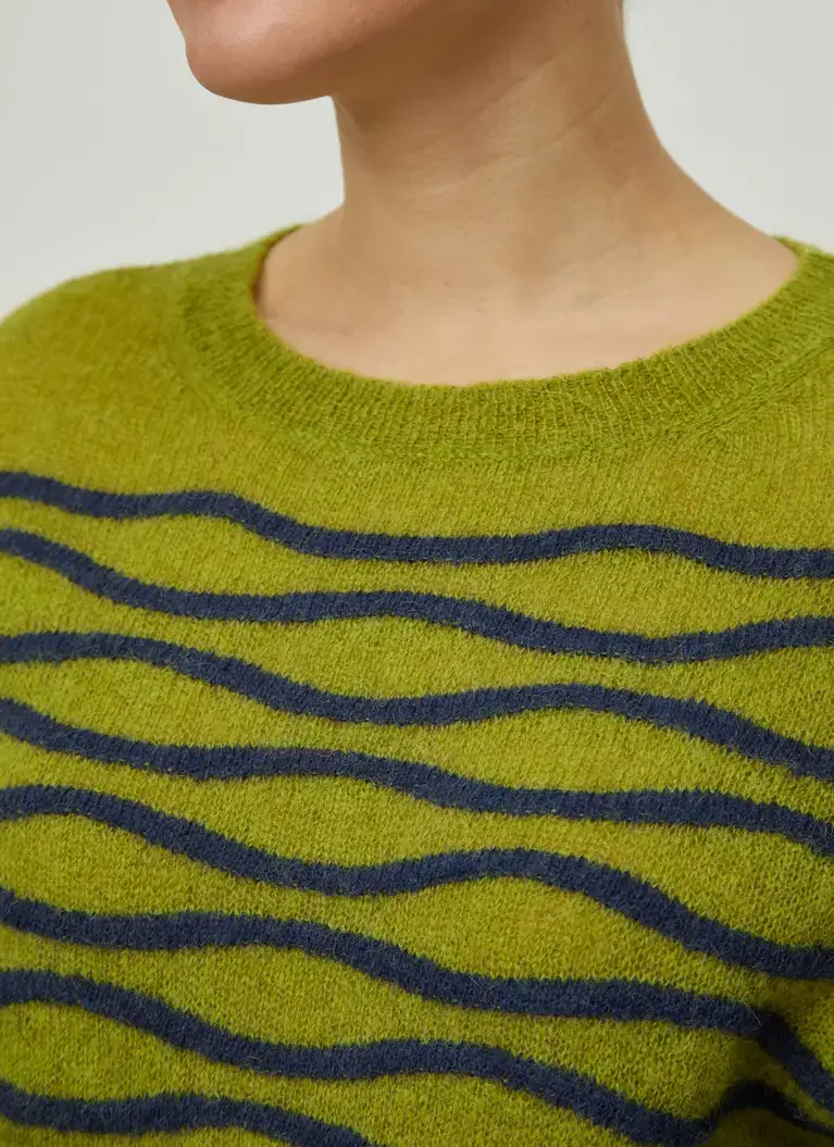 Maerz Muenchen RundhalspulloverAlpaka-Mohair-MixArt. Nr. 348101-282 Exklusivangebot