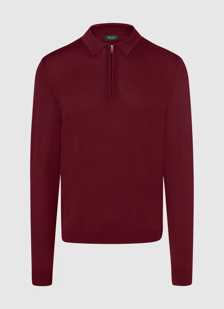 Maerz Muenchen Polokragenpullover100% MerinowolleArt. Nr. 490800-495 Jubiläumsangebot