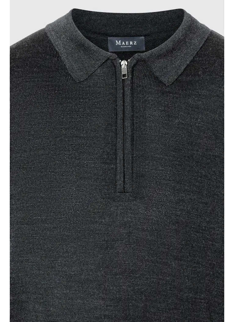 Maerz Muenchen Polokragenpullover100% MerinowolleArt. Nr. 490800-591 Lagerräumung