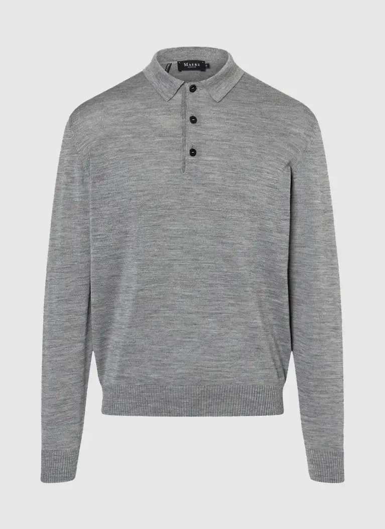 Maerz Muenchen Polokragenpullover100% MerinowolleArt. Nr. 490700-544 Online Outlet