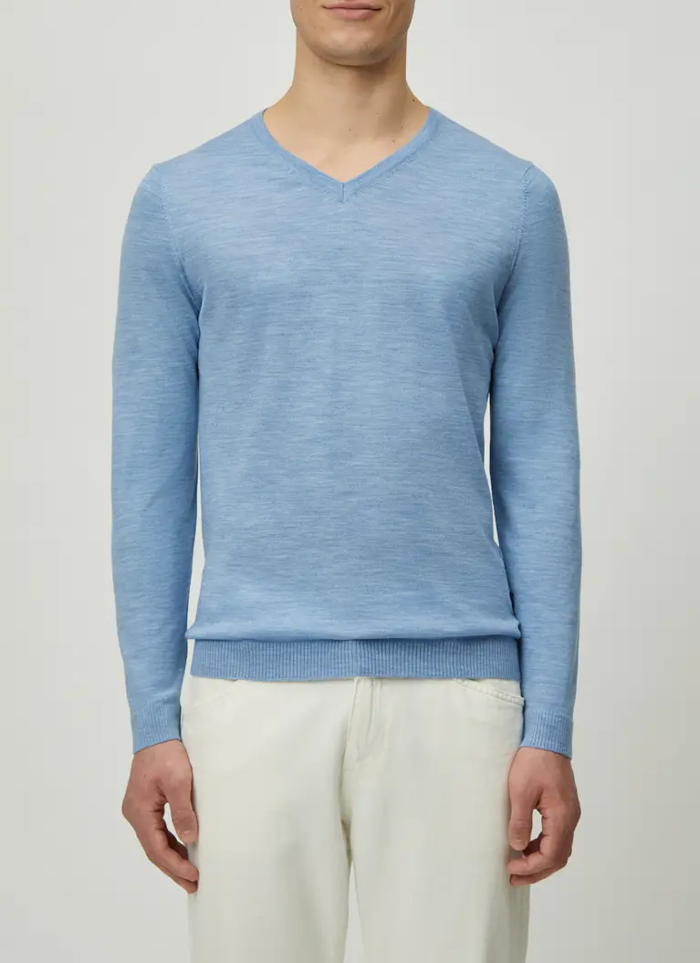 Maerz Muenchen V-Pullover100% MerinowolleArt. Nr. 403800-324 Letzte 3 Tage