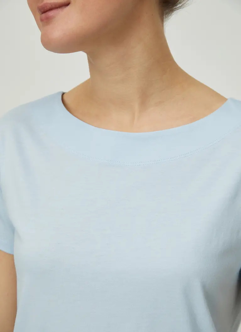 Maerz Muenchen RundhalsshirtBaumwoll-Modal-MischungArt. Nr. 129000-340 Letzte 2 Tage