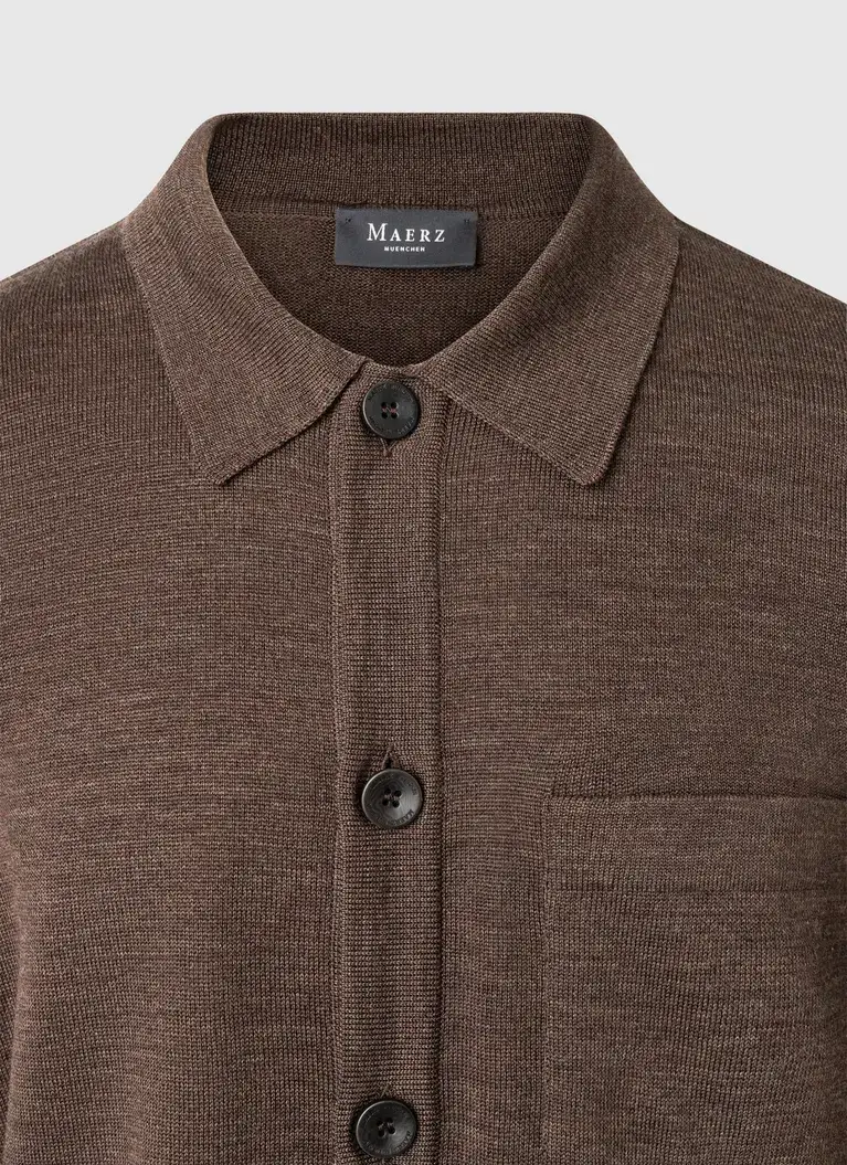 Maerz Muenchen Overshirt100% MerinowolleArt. Nr. 591300-188 Bis zu 55% Rabatt