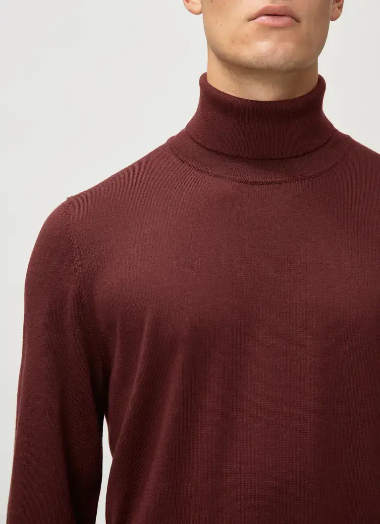 Maerz Muenchen Rollkragenpullover100% MerinowolleArt. Nr. 420600-485 Kostenloser Versand