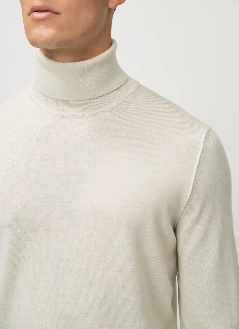 Maerz Muenchen Rollkragenpullover100% MerinowolleArt. Nr. 420600-132 Limitierter Zeitrabatt