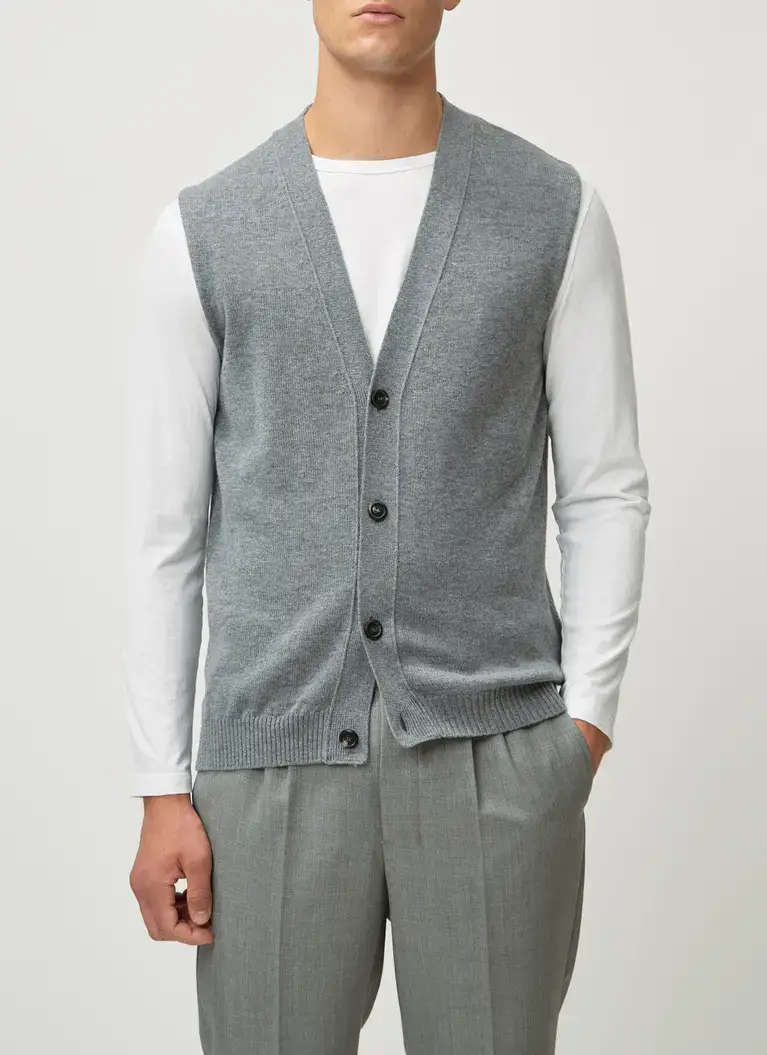 Maerz Muenchen Strickweste100% Geelong-WolleArt. Nr. 553600-544 Rabatt