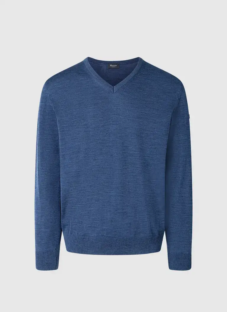 Maerz Muenchen V-Pullover100% MerinowolleArt. Nr. 490490-380