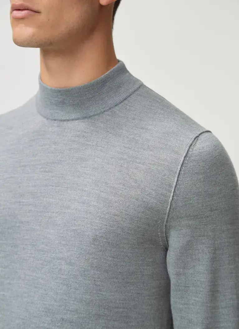 Maerz Muenchen Stehkragenpullover100% MerinowolleArt. Nr. 420300-536 Top Angebot