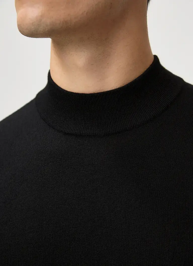 Maerz Muenchen Stehkragenpullover100% MerinowolleArt. Nr. 420300-595 Neueste Mode