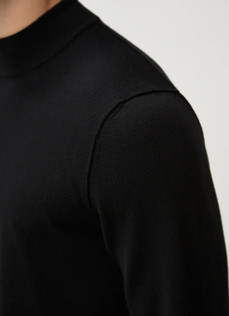 Maerz Muenchen Stehkragenpullover100% MerinowolleArt. Nr. 420300-595 Neueste Mode