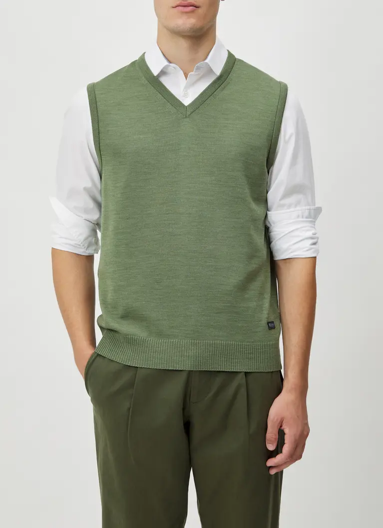 Maerz Muenchen Pullunder100% MerinowolleArt. Nr. 460000-228 VIP-Rabatte