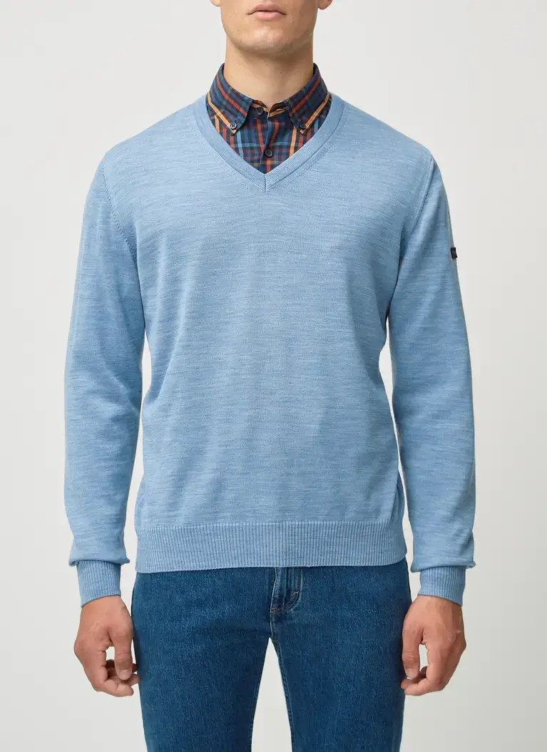 Maerz Muenchen V-Pullover100% MerinowolleArt. Nr. 490400-316 JETZT KAUFEN