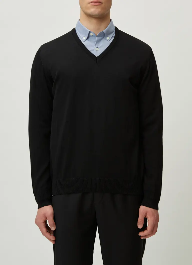 Maerz Muenchen V-Pullover100% MerinowolleArt. Nr. 490400-595 Letzter Tag
