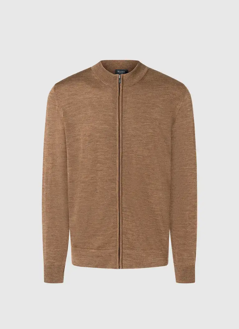 Maerz Muenchen Stehkragen-Zipper100% MerinowolleArt. Nr. 595400-170 Nur für heute