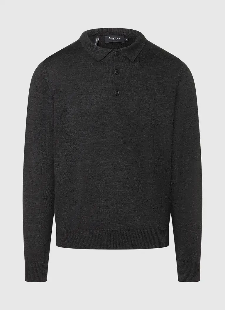 Maerz Muenchen Polokragenpullover100% MerinowolleArt. Nr. 490790-591 Sonderangebot der Fabrik
