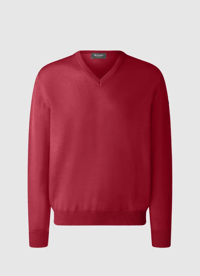 Maerz Muenchen V-Pullover100% MerinowolleArt. Nr. 490400-452 Riesige Rabatte