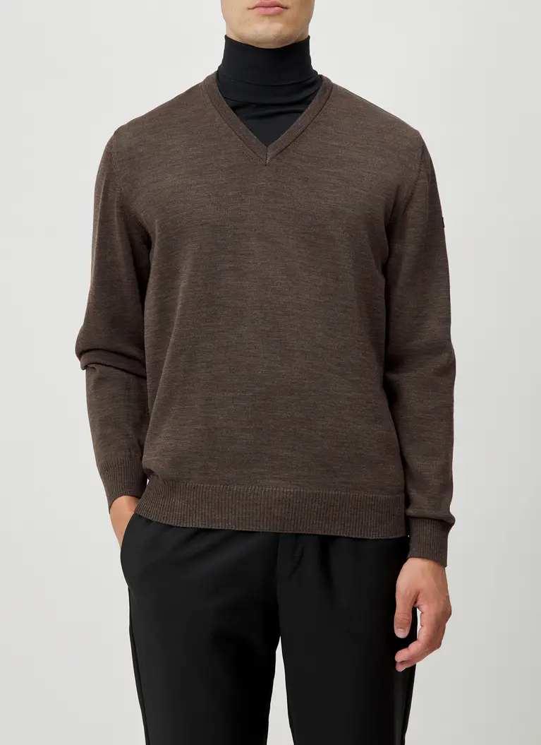 Maerz Muenchen V-Pullover100% MerinowolleArt. Nr. 490400-188 Kostenloser Versand international