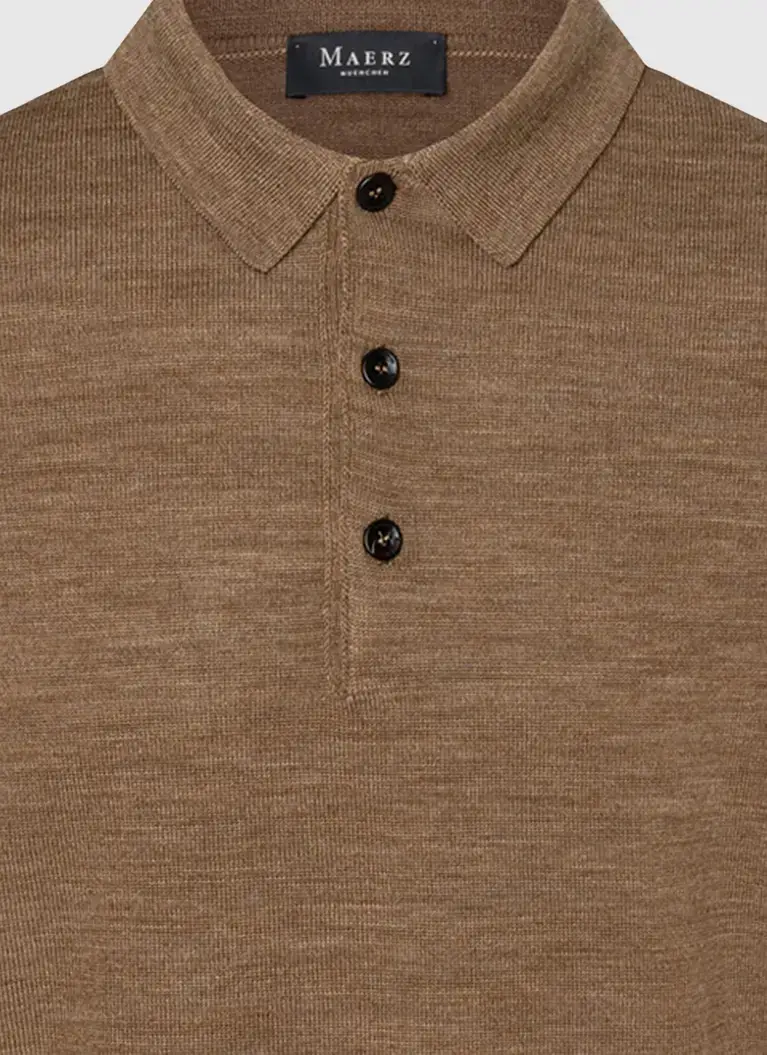 Maerz Muenchen Polokragenpullover100% MerinowolleArt. Nr. 490790-170 Fabrikladen