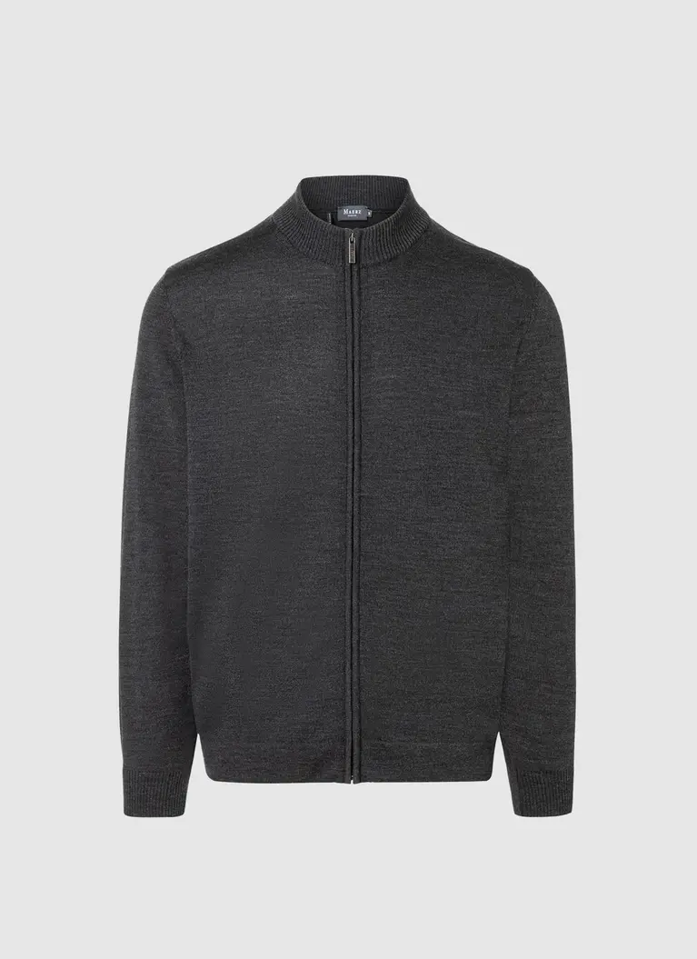 Maerz Muenchen Stehkragen-Zipper100% MerinowolleArt. Nr. 595400-591 Outlet