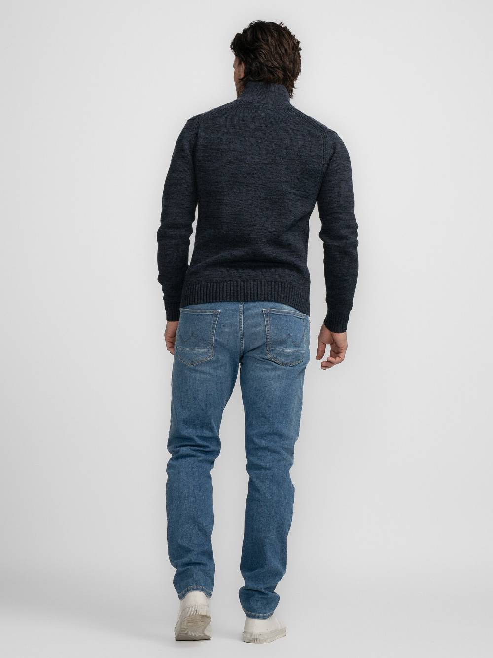 Petrol Industries M-3040-KWC206 Men Knitwear Collar (5120 Sky Captain) Exklusive Angebote