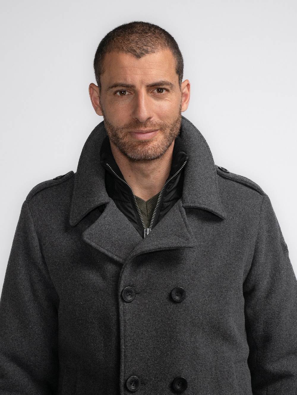 Petrol Industries M-3040-JAC102 Men Jacket Wool (9080 Steal Melee) Neuheiten