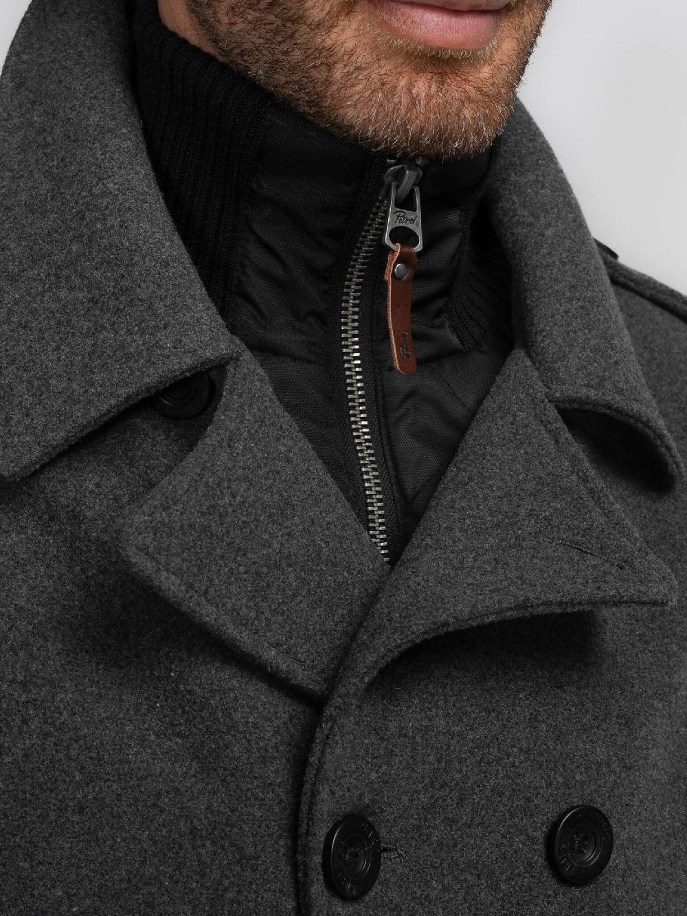 Petrol Industries M-3040-JAC102 Men Jacket Wool (9080 Steal Melee) Neuheiten