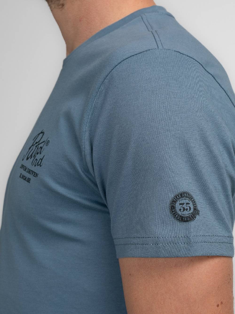 Petrol M-3040-TSR662 Men T-Shirt SS Classic Print (5183 Light Shadow) Tägliche Deals
