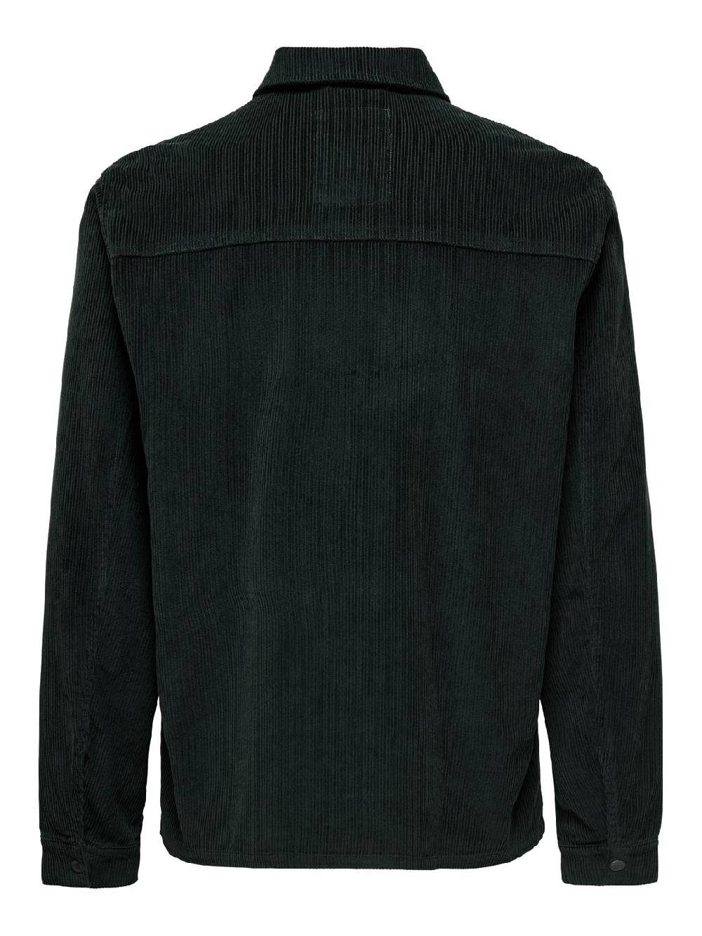 Only & Sons ONSTYLER 8W CORD LS OVERSHIRT (Darkest Spruce) Riesige Ersparnisse