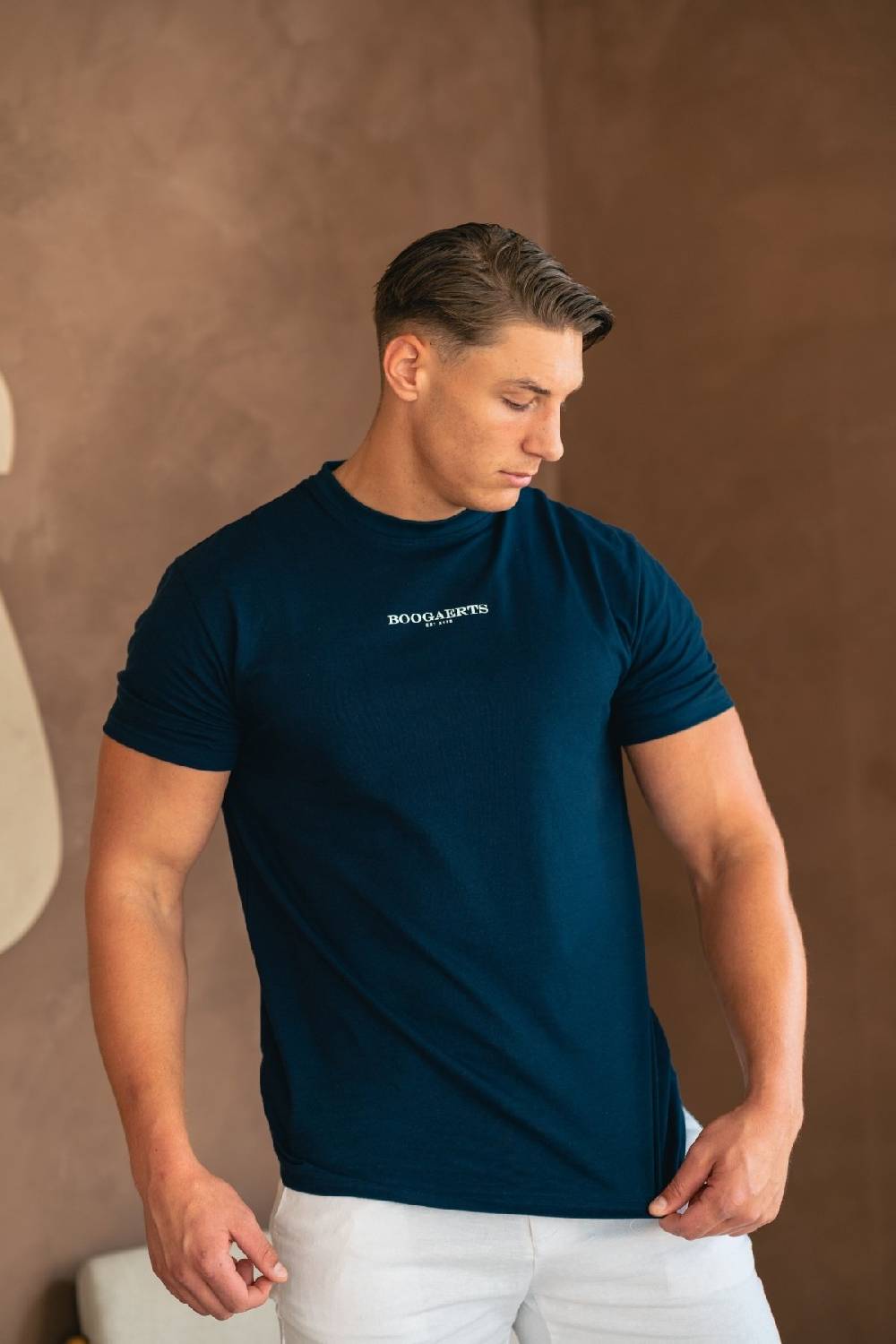 Boogaerts MAX PREMIUM T-SHIRT NAVY VIP-Rabatte