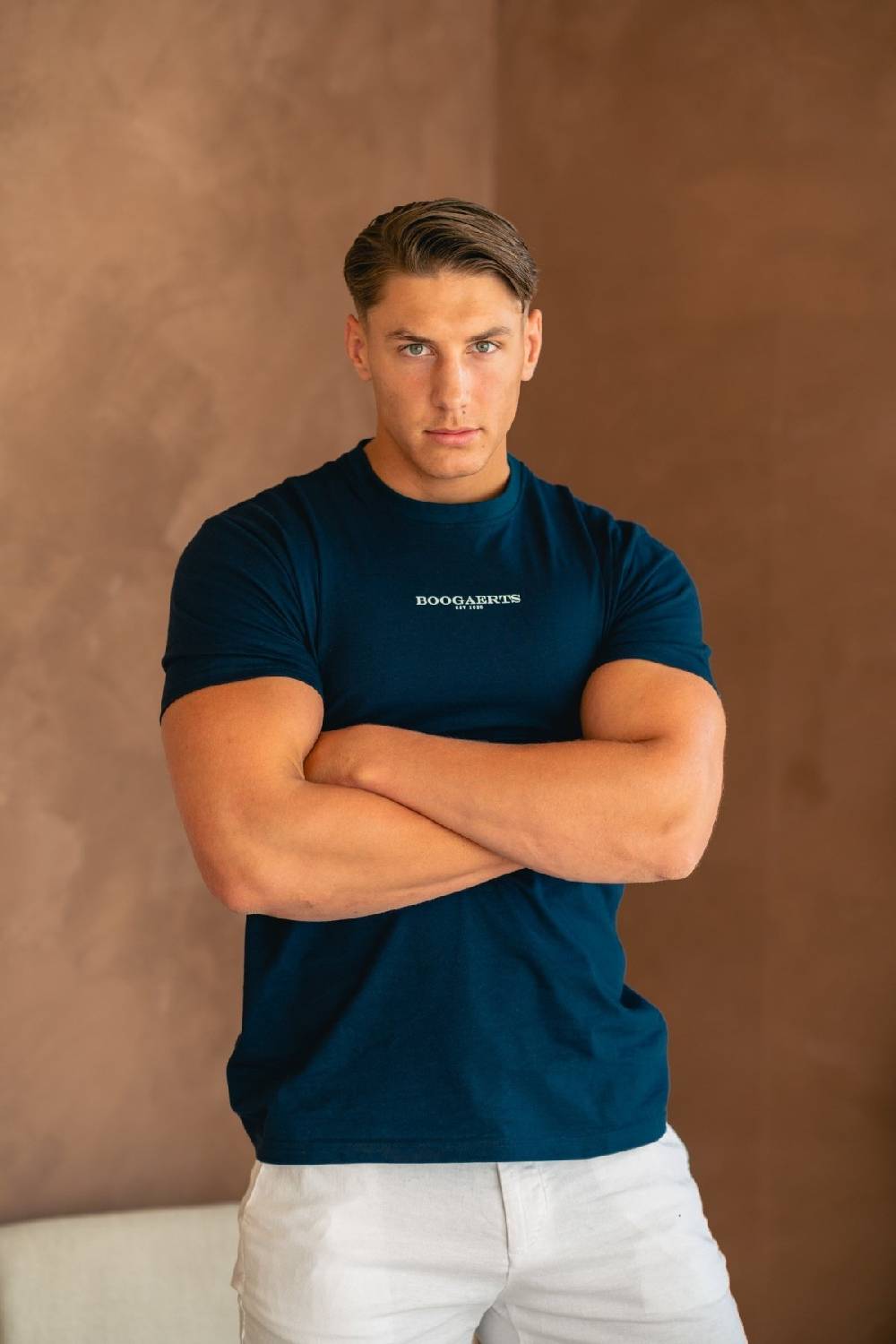 Boogaerts MAX PREMIUM T-SHIRT NAVY VIP-Rabatte