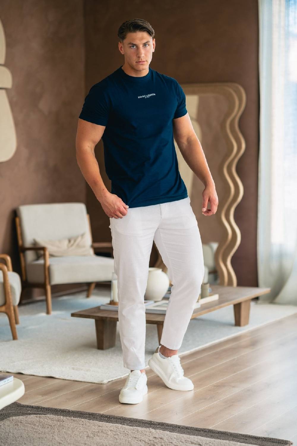 Boogaerts MAX PREMIUM T-SHIRT NAVY VIP-Rabatte