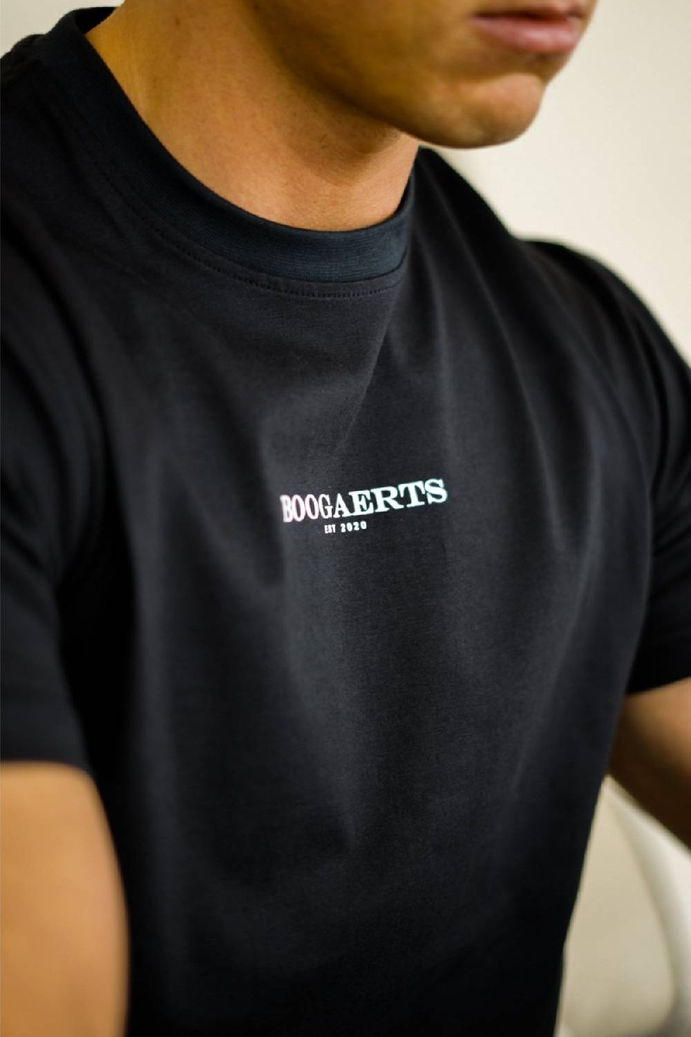 Boogaerts MAX PREMIUM T-SHIRT BLACK Tiefpreis