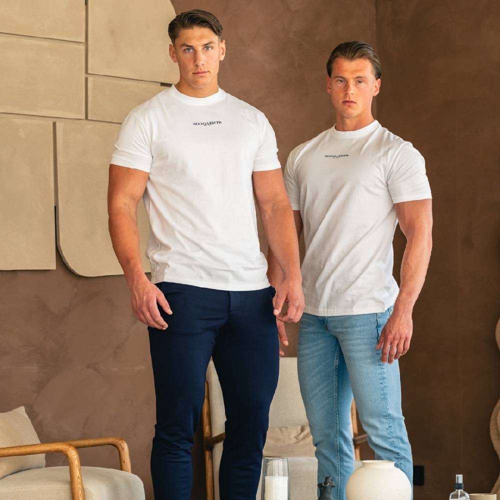 Boogaerts MAX PREMIUM T-SHIRT WHITE Super Sparpreis