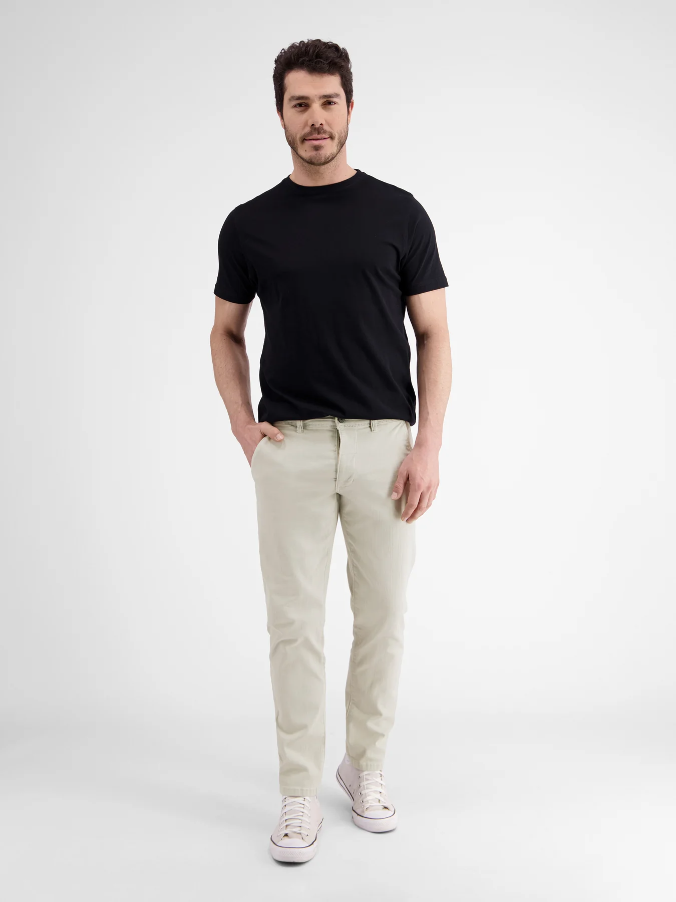 Lerros 2429114 CHINO IN HYPERFLEX STRETCHKWALITEIT (203 STONE) Sonderangebot der Fabrik