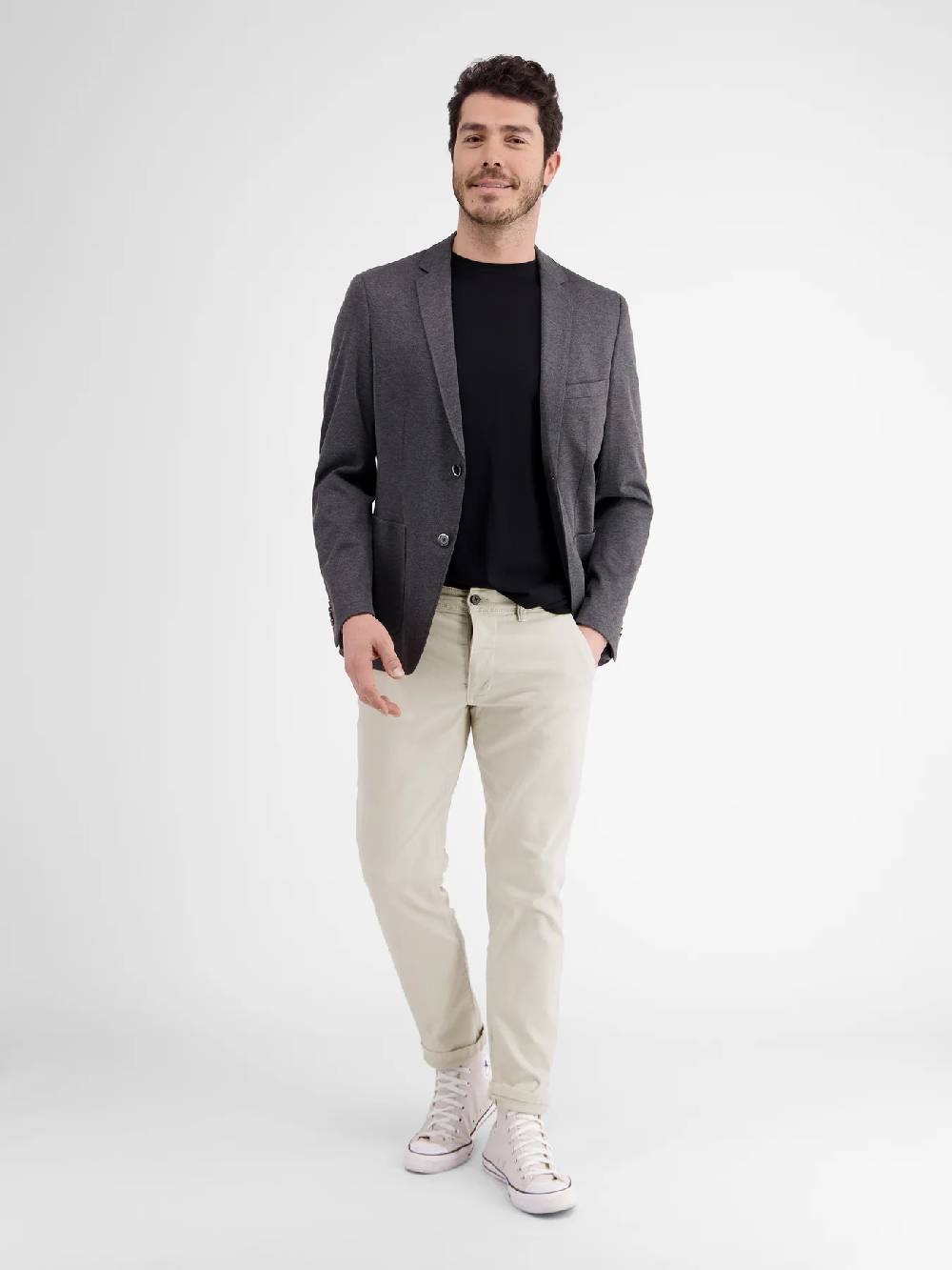 Lerros 2429114 CHINO IN HYPERFLEX STRETCHKWALITEIT (203 STONE) Sonderangebot der Fabrik