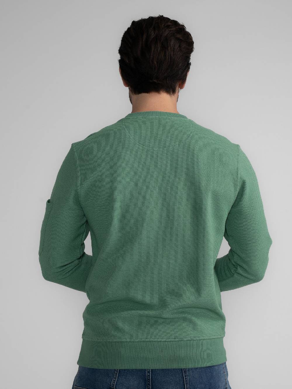 Petrol M-3040-SWR304 Men Sweater Round Neck (6167 Wasabi) 50% Rabatt für begrenzte Zeit