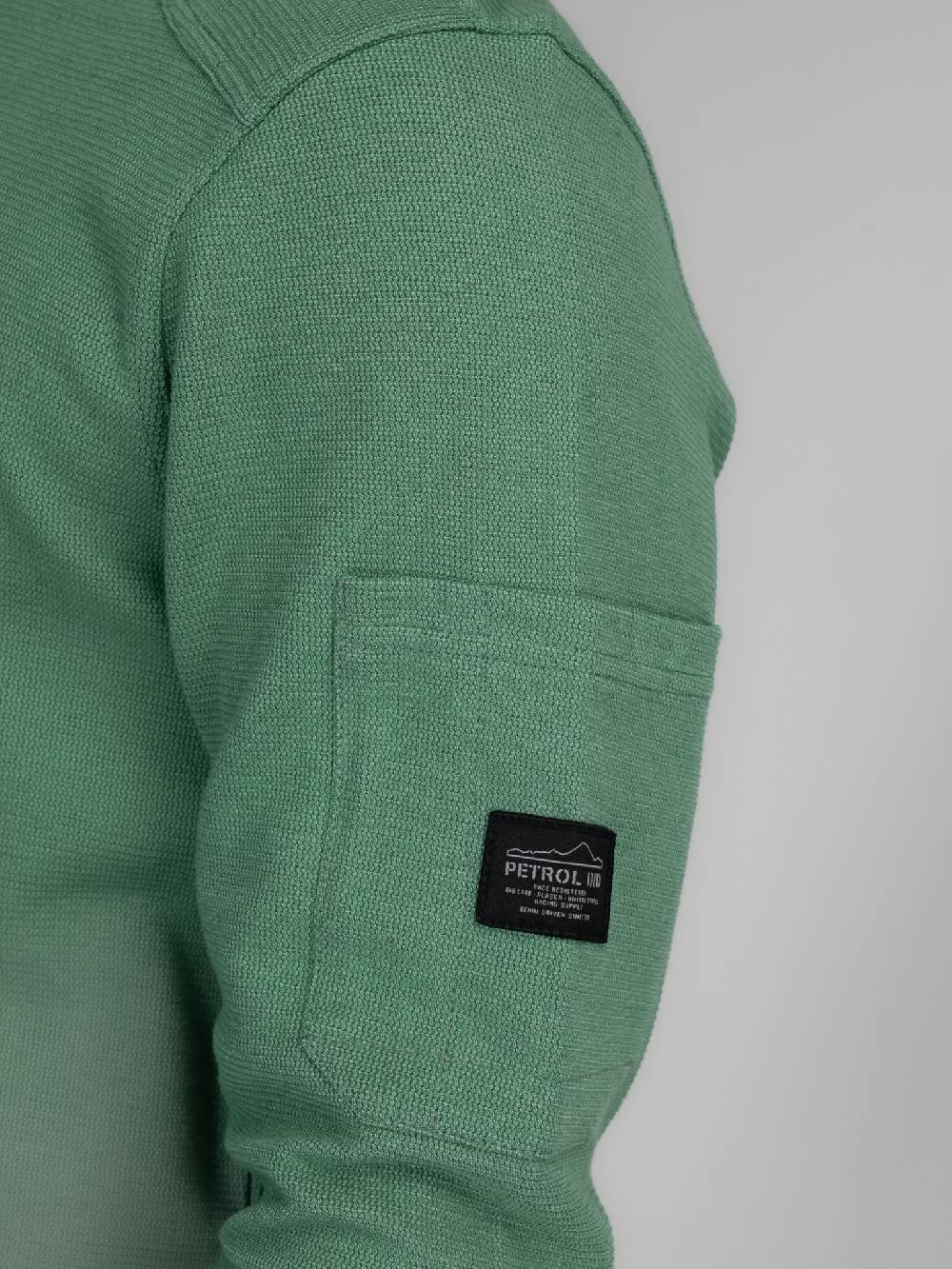 Petrol M-3040-SWR304 Men Sweater Round Neck (6167 Wasabi) 50% Rabatt für begrenzte Zeit