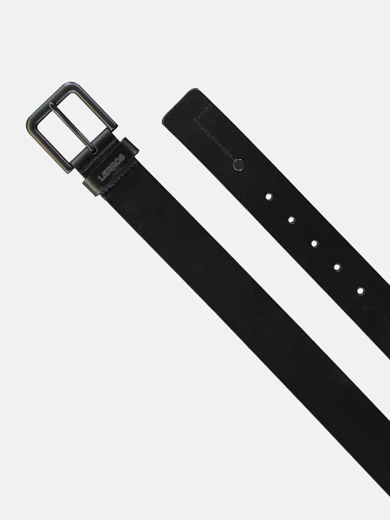 Lerros 5003018 LEREN RIEM MATTHEW MET ZWARTE GESP (290 BLACK) Verkauf